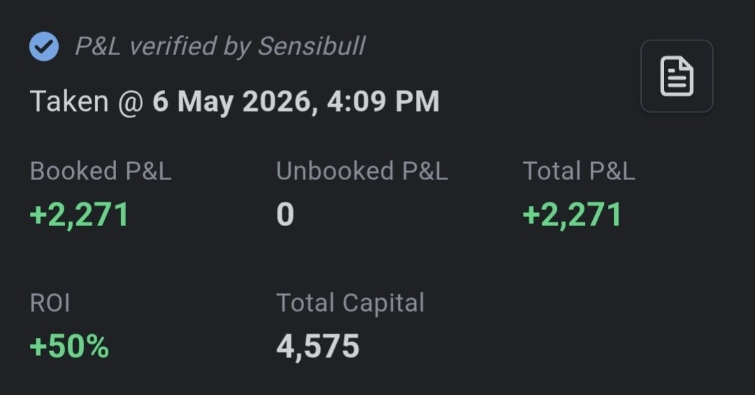 P&L Trade Result 3