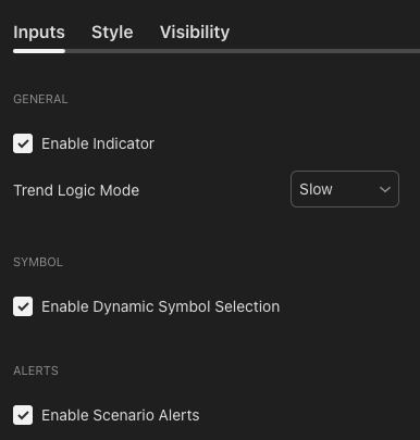 Layout and Display Settings